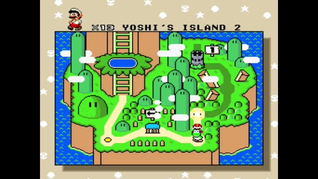 Super Mario World - Mundo 1 (Yoshi's Island)