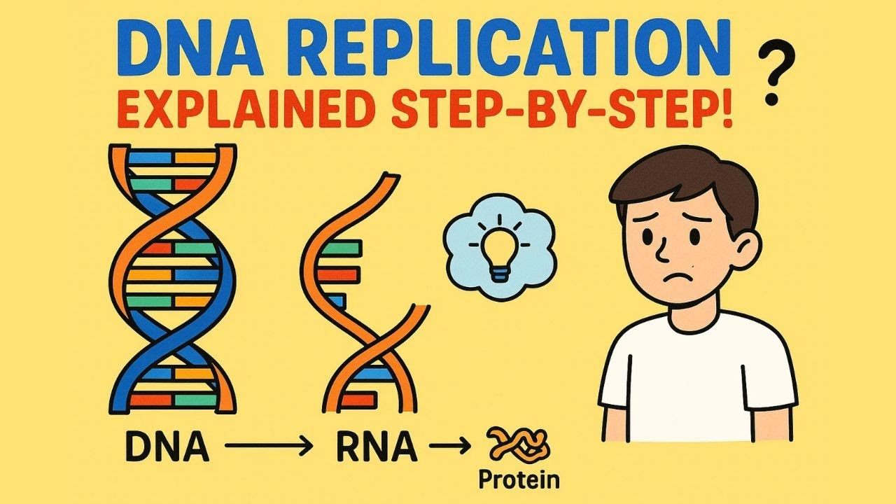 DNA Replication & Central Dogma Explained | Genetics Made Easy for Students