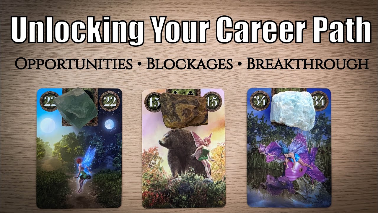 💼🌟✨ Unlocking Your Career Path: : Opportunities, Breakthrough Ahead ✨🌟💼🧿 Pick-A-Card | Tarot Reading