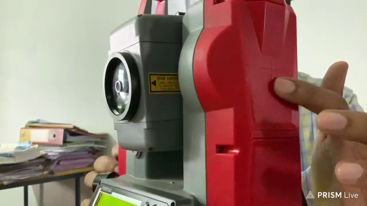 #How to Operate Total Station #Station point #Coordinates #How to set total station on site #