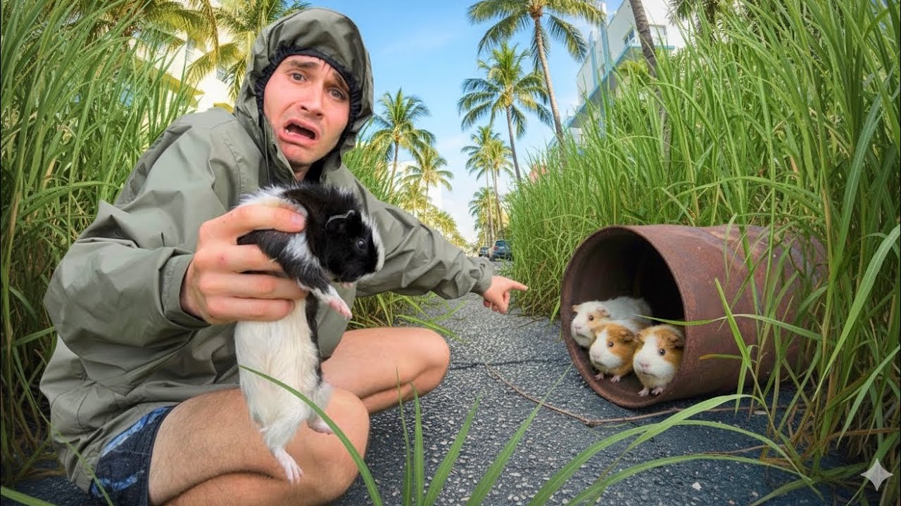 ABANDONED GUINEA PIGS Found DUMPED in the SCORCHING HEAT !