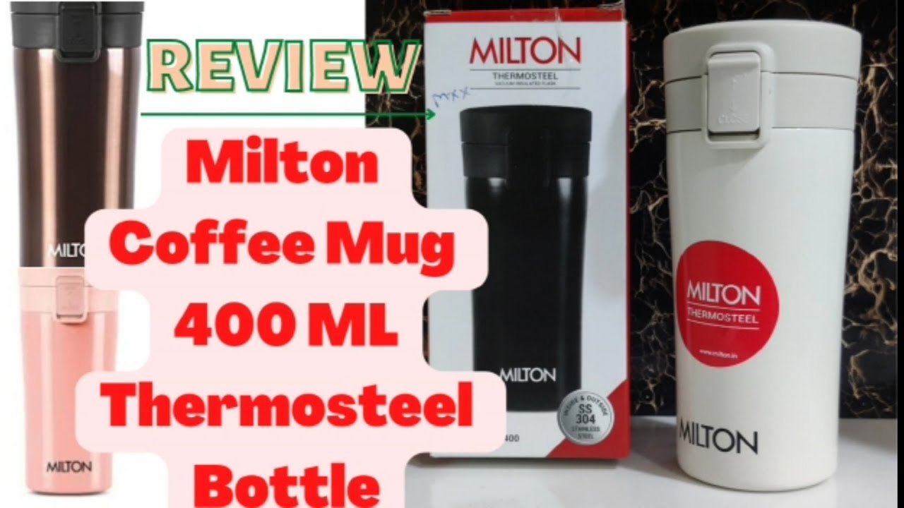 Milton Coffee Mug - 400 Thermosteel Bottle Review | Thermosteel Bottle Hot & Cold 2025 | Amazon