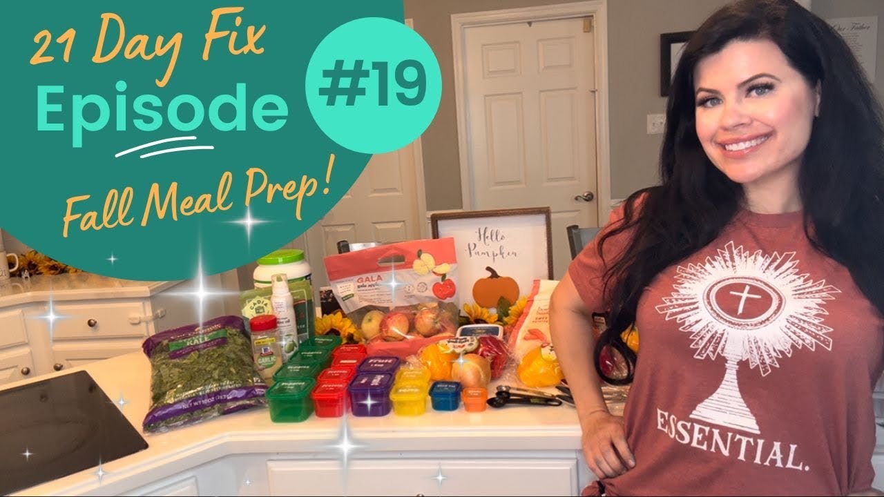 *NEW* 21 Day Fix Meal Prep with me [Episode 19]!
