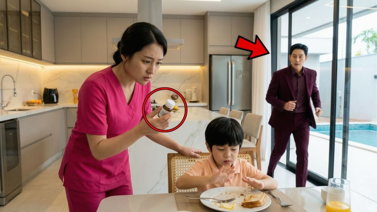 Sohn des kalten CEO wurde nach dem Essen krank… die Nanny entdeckt den Grund und rettet i… | K-DRAMA