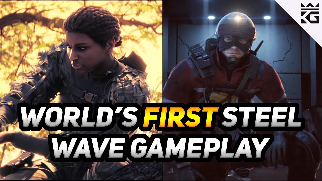 World's First NEW Steel Wave Game Play | Rainbow Six Siege