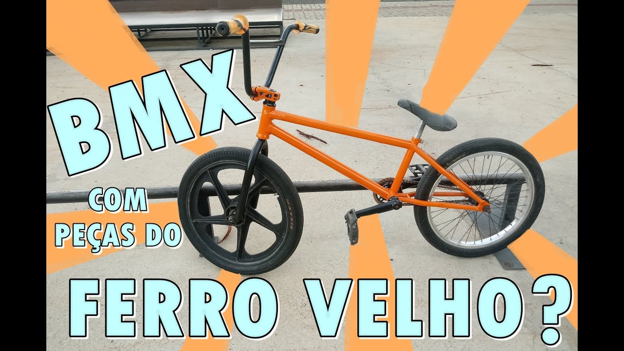 TIMELAPSE - MONTANDO UMA BMX COM PEÇAS DO FERRO VELHO