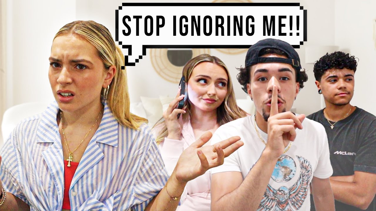 Making EVERYONE Ignore My Girlfriend Prank! *SHE LEFT*