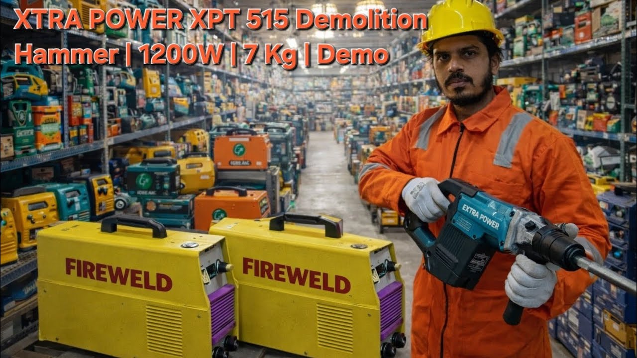 XTRA POWER XPT 515 Demolition Hammer | 1200W | 7 Kg | Demo