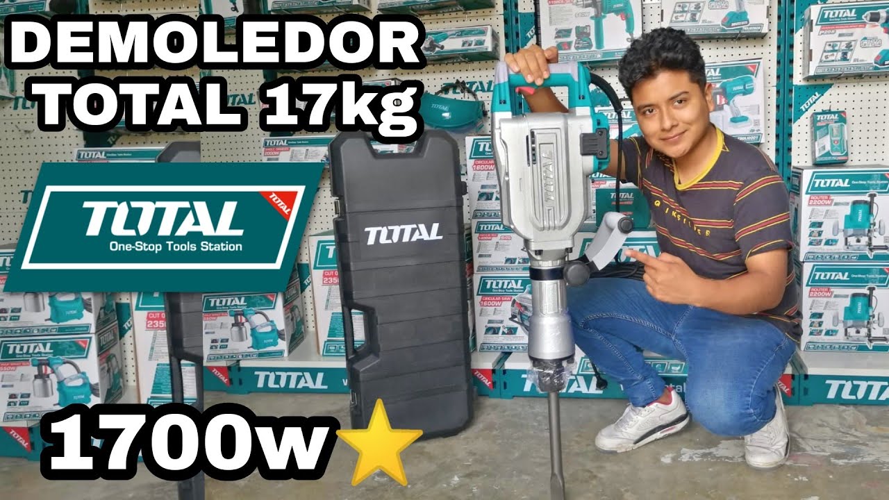 MARTILLO DEMOLEDOR TOTAL- DEMOLITION BREAKER TOTAL ⭐