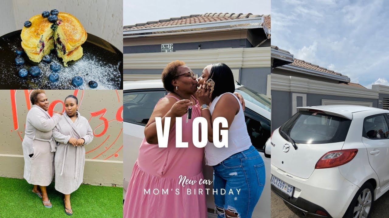 VLOG || MOM’S BIRTHDAY ||SPA DATE WITH MOM || MY SISTER BOUGHT MOM A CAR || MAKING PANCAKES | #vlog 