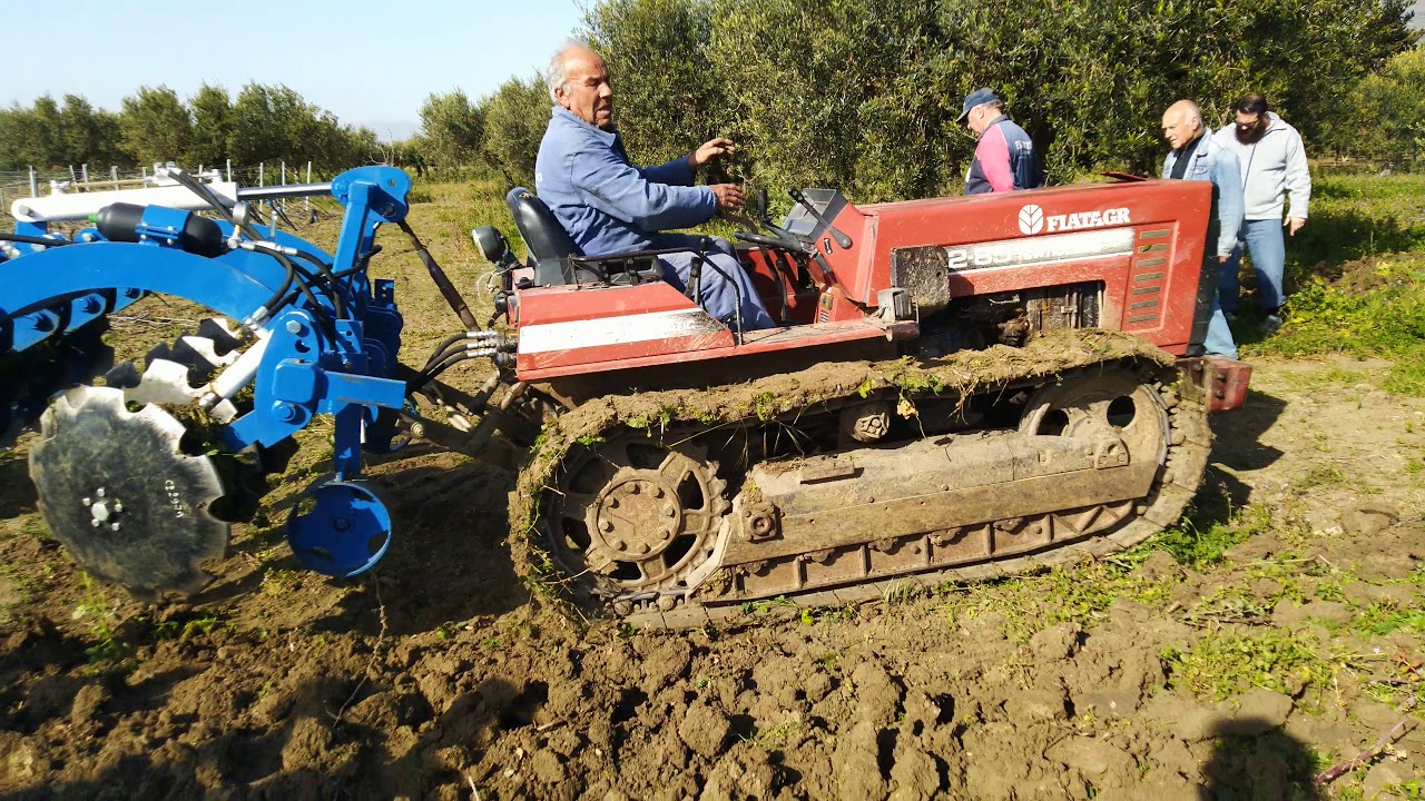 PROVE IN CAMPO NUOVO COLTIVATORE A 8 DISCHI IDROPNEUMATICO SANCLEMENTE