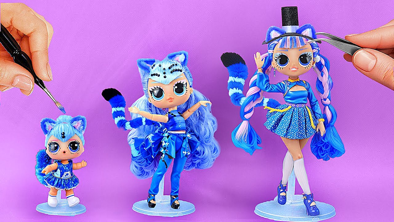 9 DIYs im K-Pop Demon Hunters Style  Puppen Make Over