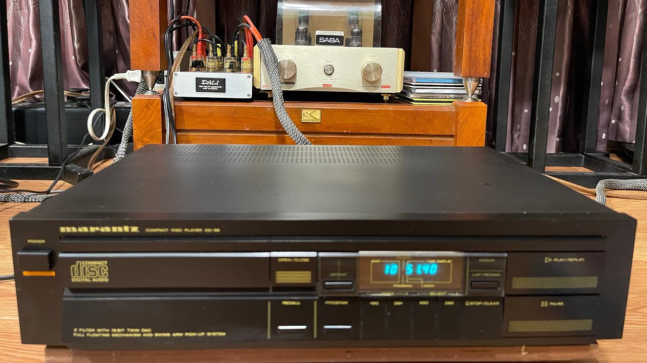 Đầu CD Marantz 56_Mắt cùi chỏ CDM2/10_Chip giải mã TDA1541_Nhạc vàng,Bolero e này hay tê tái❌ĐÃ BÁN❌