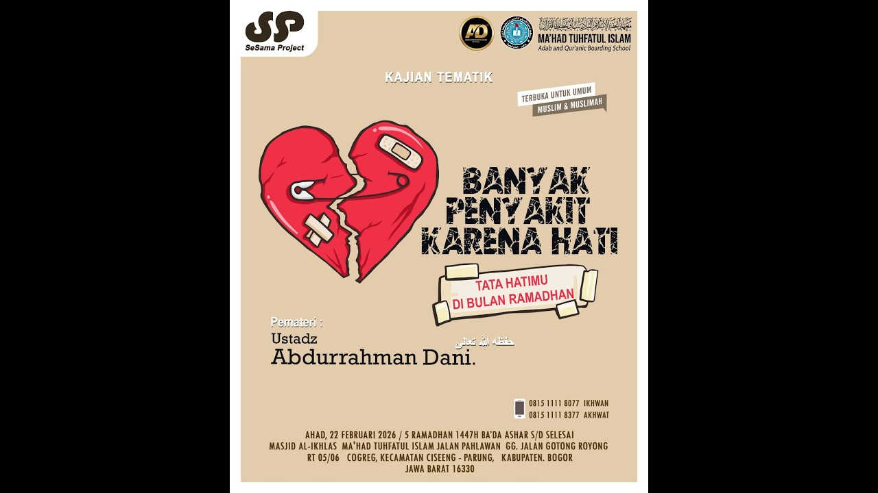 BANYAK PENYAKIT KARENA HATI