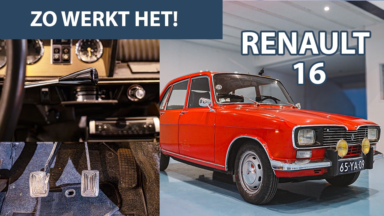 Instructie Renault 16 TS: Rijden in een zeldzame Franse klassieker!