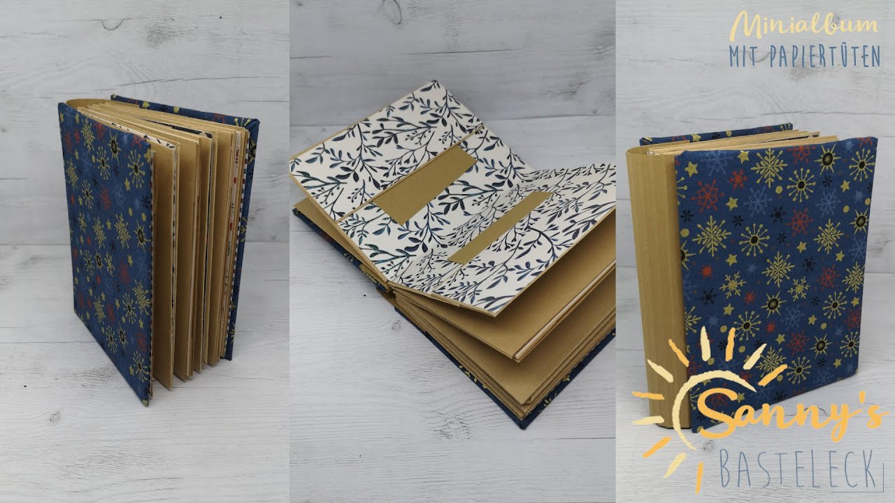 schnelles Minialbum mit Papiertüten *watch me craft*