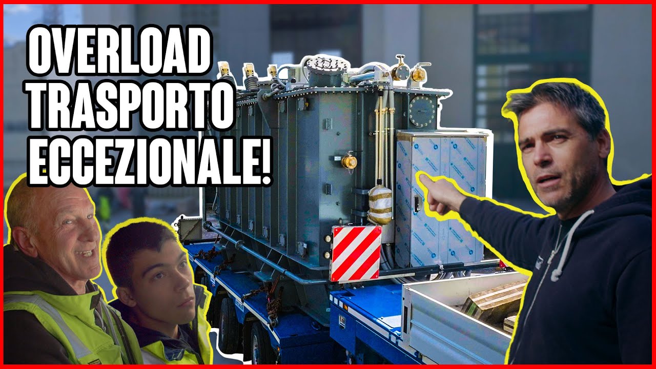 🎥 Trasporto impossibile! Trasformatore da 48 tonnellate Vs Camion - Overload EP04 🚛💥
