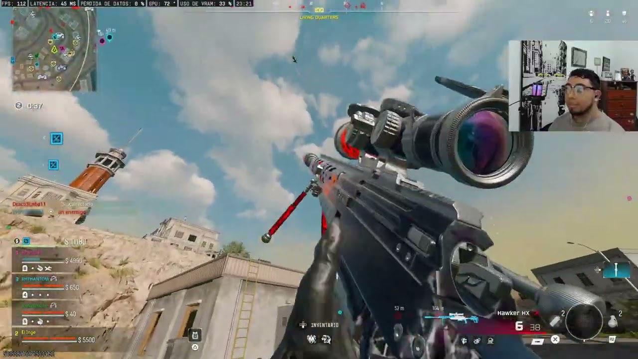 26 kills Hawker nuevo Sniper