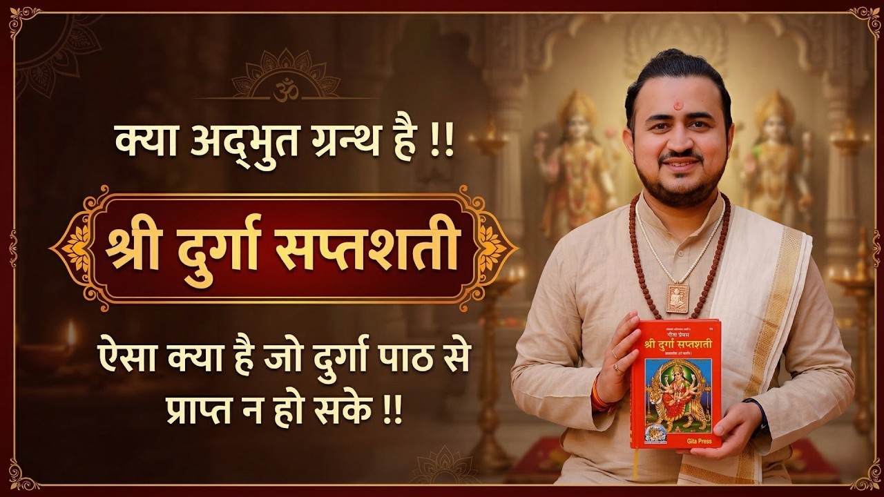 चैत्र नवरात्रि 2026 ~ श्री दुर्गा सप्तशती पाठ ! जो चाहिए वो मिलेगा ..कैसे पढ़ें ,सम्पुट पाठ विधि