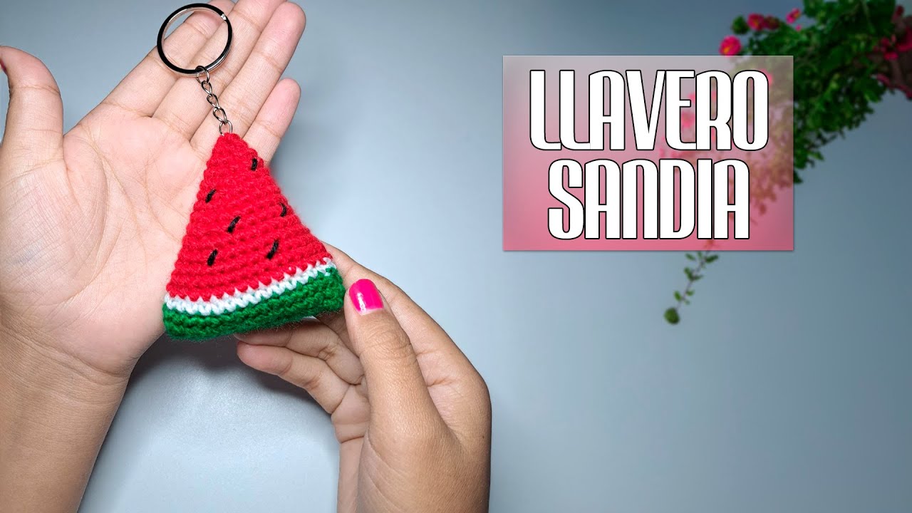 LLAVEROS TEJIDOS A CROCHET PASO A PASO✅
