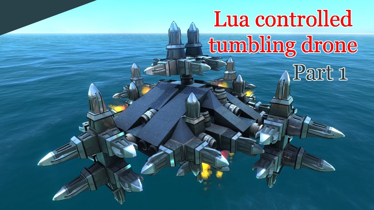 From the Depths Lua programming guide - tumbling ramming drone part 1