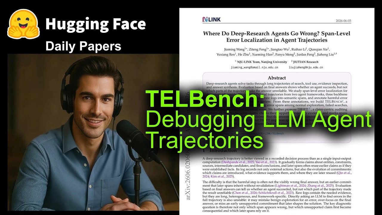 TELBench: Debugging LLM Agent Trajectories