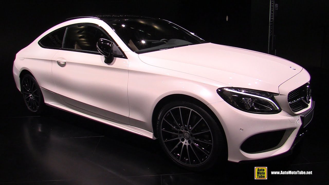 2016 Mercedes C-Class C300 Coupe - Exterior and Interior Walkaround - 2015 Frankfurt Motor Show