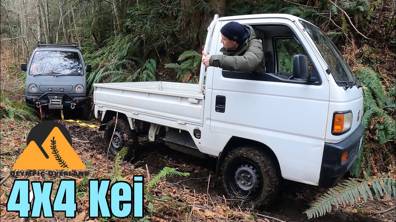 Каждый день — приключение, когда у тебя есть полноприводный JDM Kei Truck [с Honda Acty и Suzuki ...