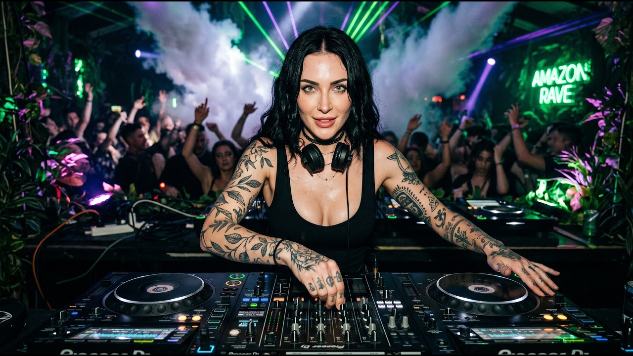 Dark Underground Tech House 2026 | Hypnotic Rave in the Amazon rainforest | Deep Groove Club Bass