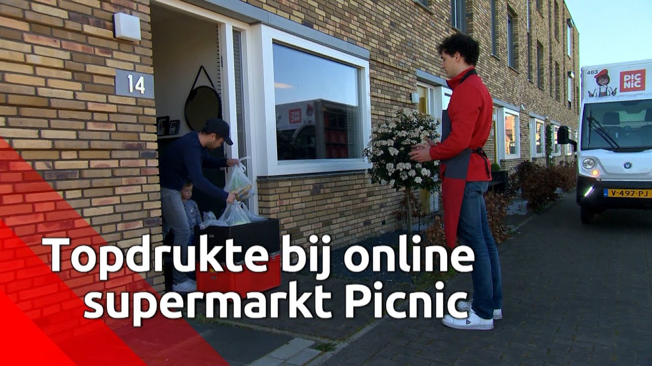Topdrukte bij online supermarkt Picnic