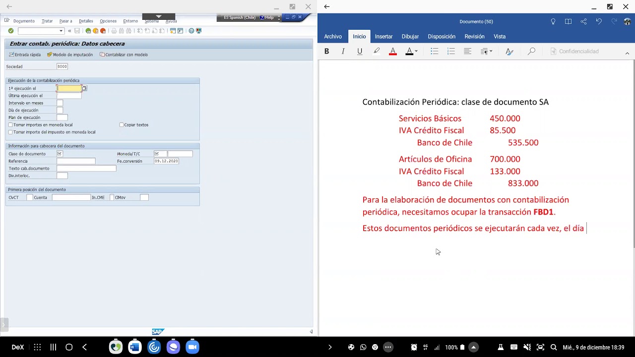 Transacciones FBD1 - F.14 - SM35 - Contabilizaciones Periódicas en el Módulo SAP FI