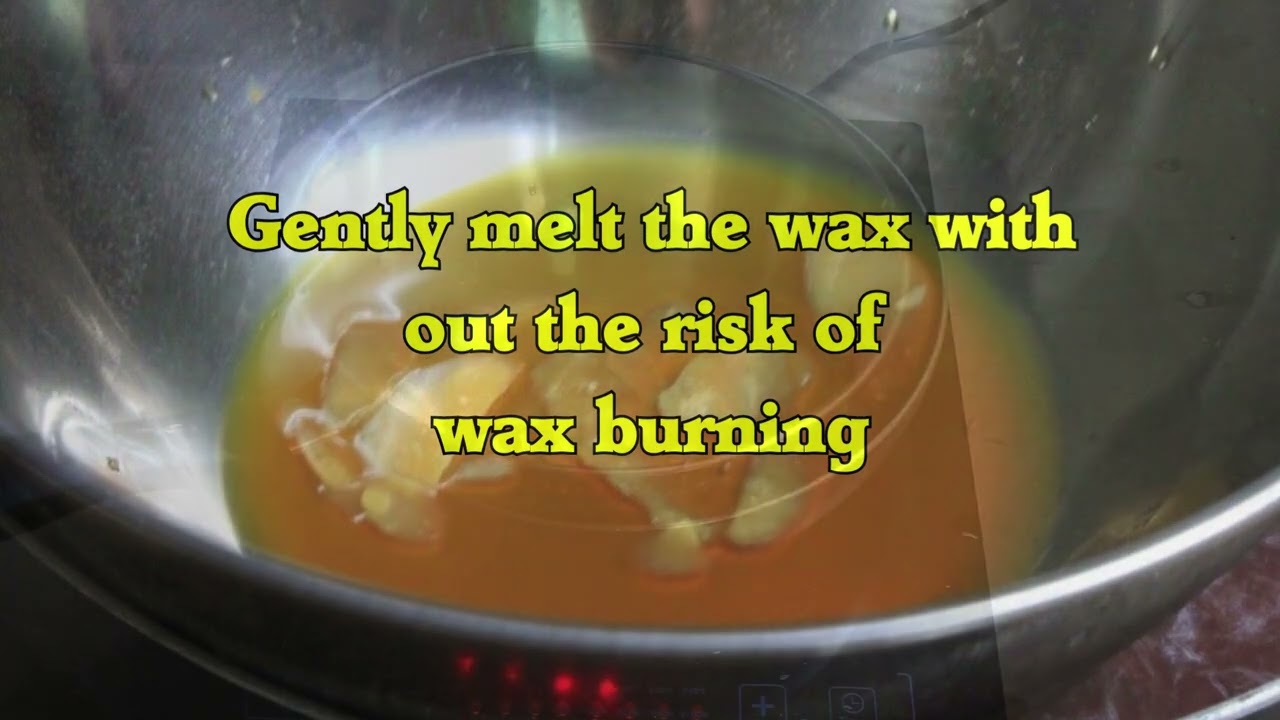 How Melt frapete Carnauba wax without burning the house down