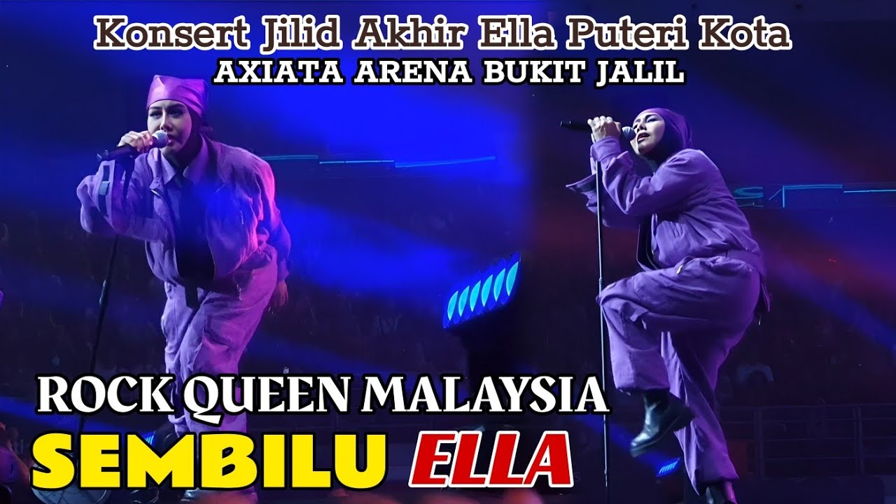Fuuhh! Meremang Geng Bulu Tangan, 1 Stadium Bergema.. SEMBILU - ELLA || Jilid Akhir Ella Puteri Kota