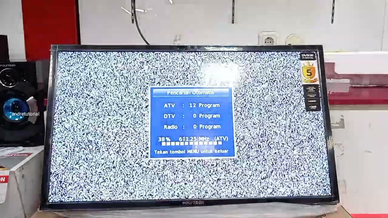 cara program tv polytron dari awal beli