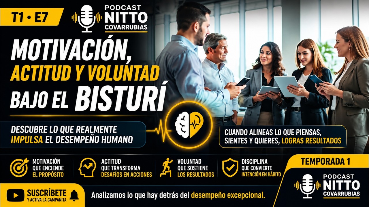 ¿Qué es lo que nos mueve, la motivación, la actitud o la voluntad? T1-E7