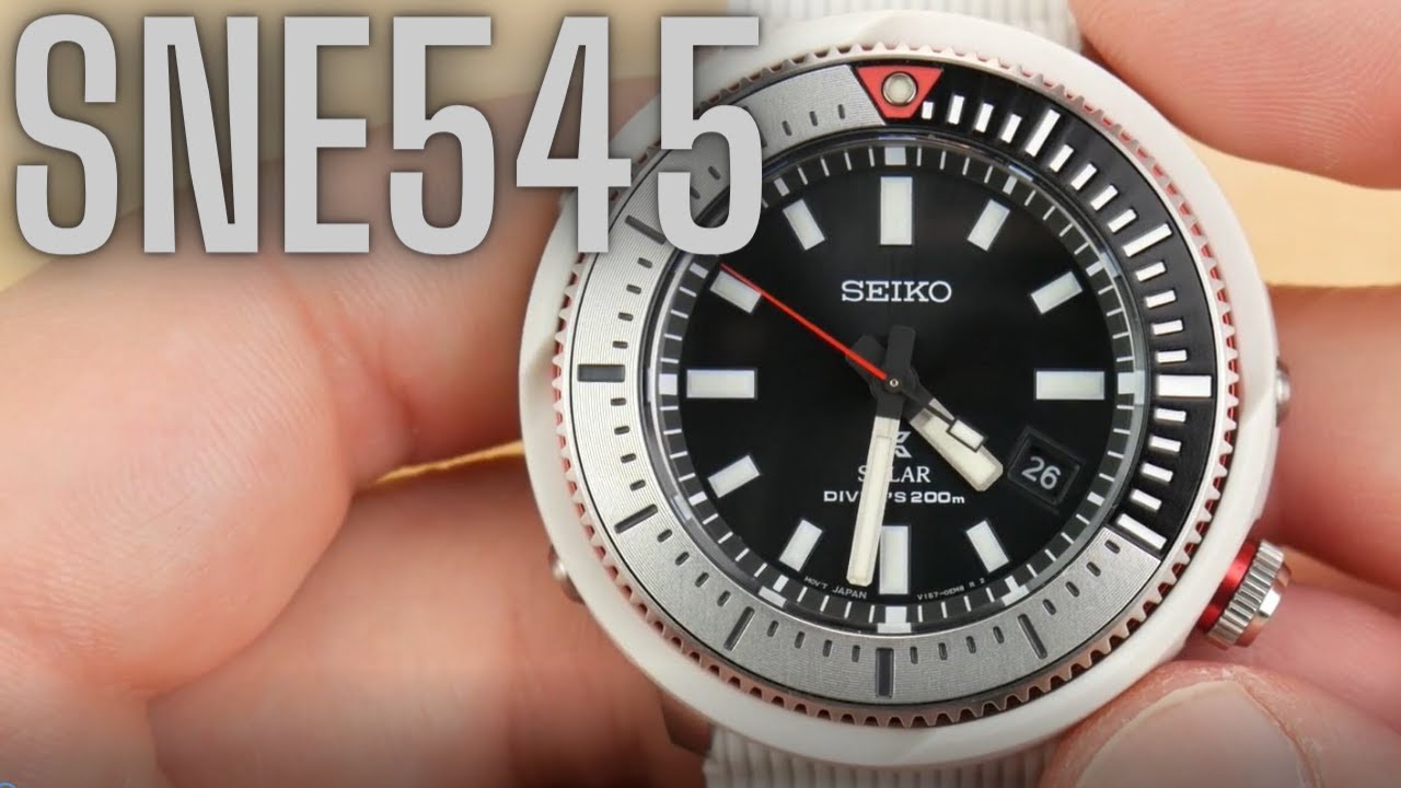 Seiko Solar Tuna SNE545  I  A Great Summer Watch