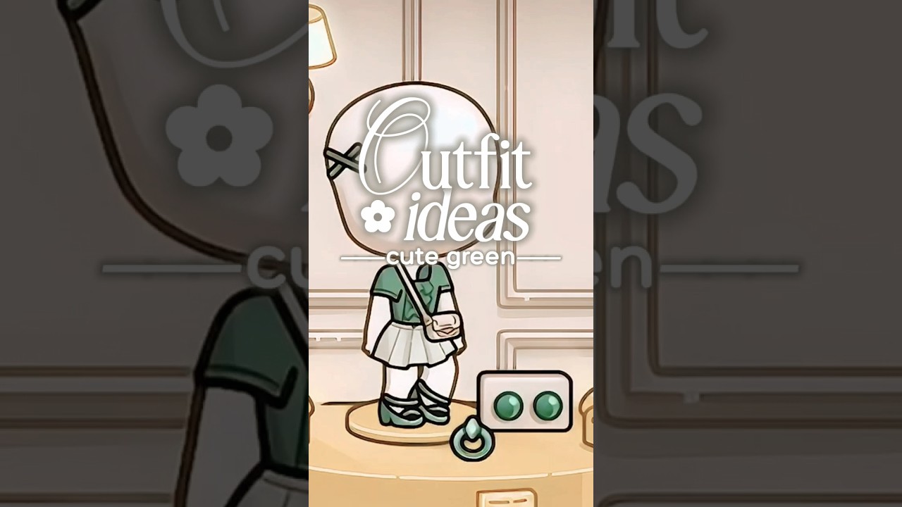 CUTE GREEN OUTFIT IDEAS ! AVATAR WORLD 