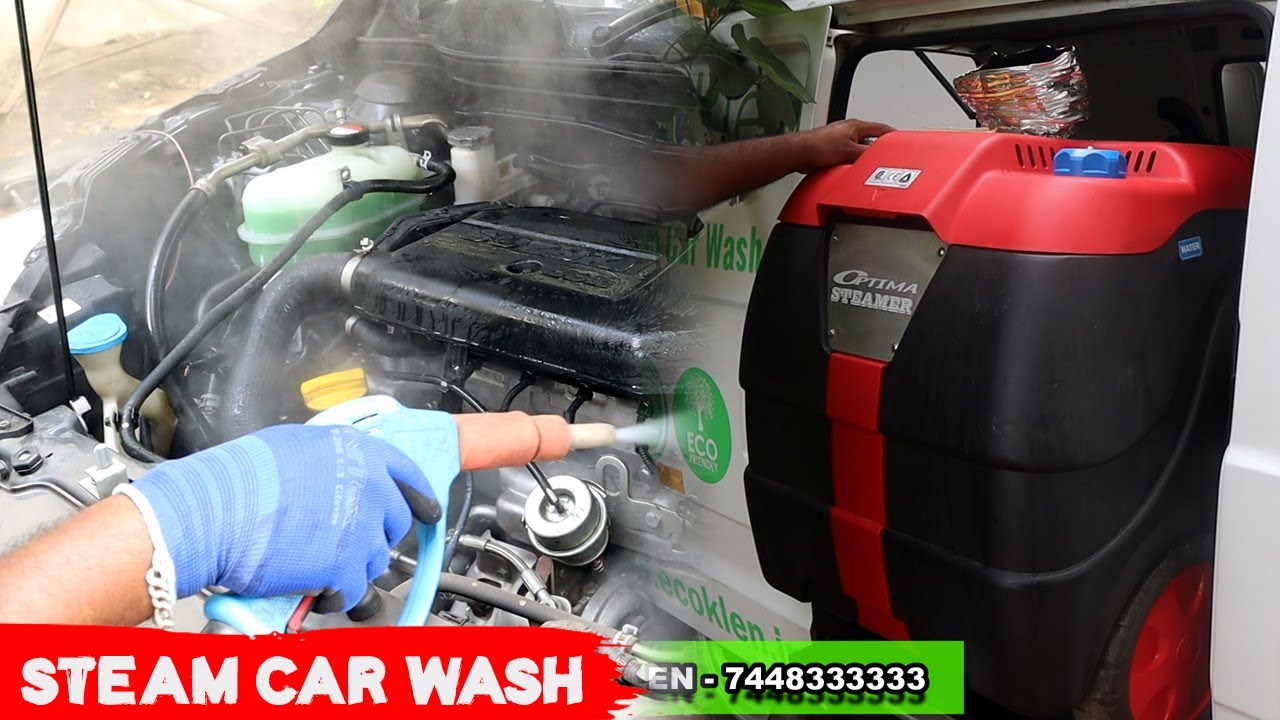 உங்கள் வீடு தேடி வந்து அசத்தும் புதிய Steam Car Wash | Business Ideas in Tamil