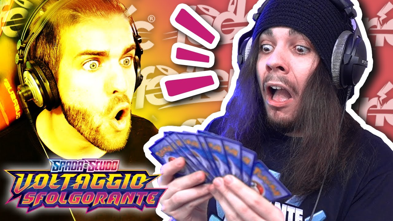 📦 Faccio impazzire @federic95ita aprendo 36 Pack di Pokémon Voltaggio Sfolgorante!