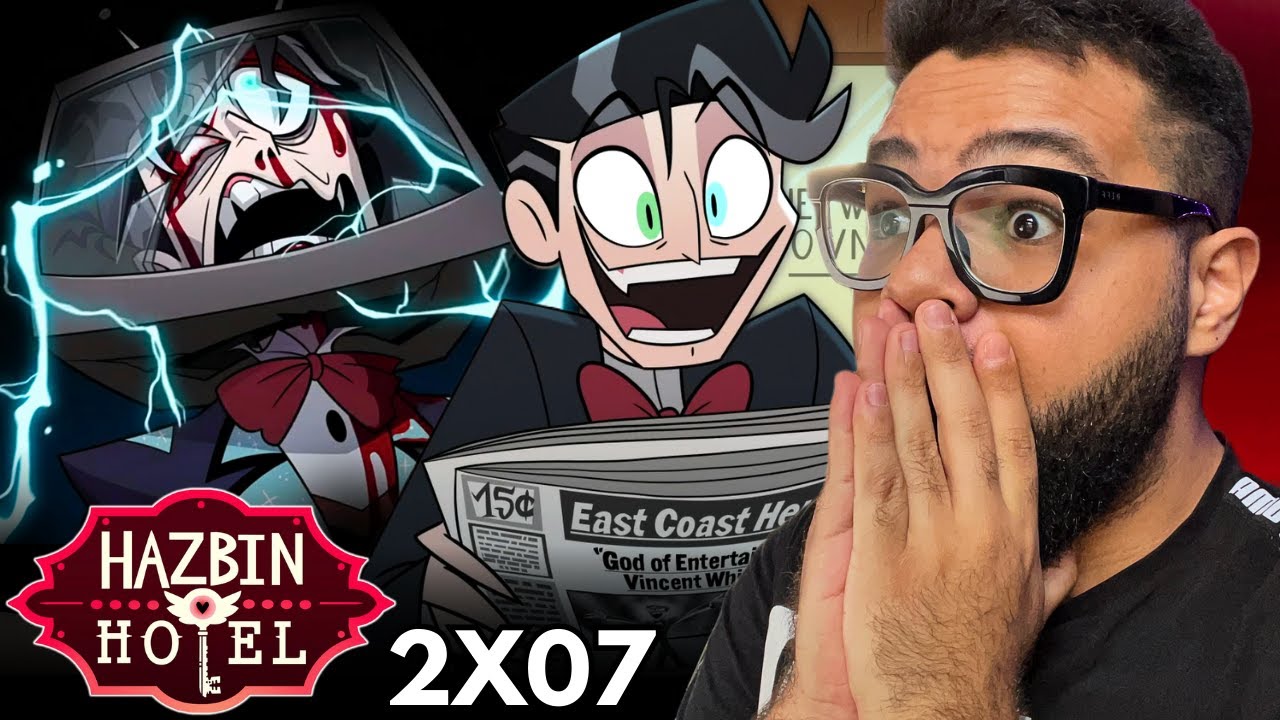 O PASSADO DE VOX! HAZBIN HOTEL 2ª TEMPORADA Episódio 7 REACT