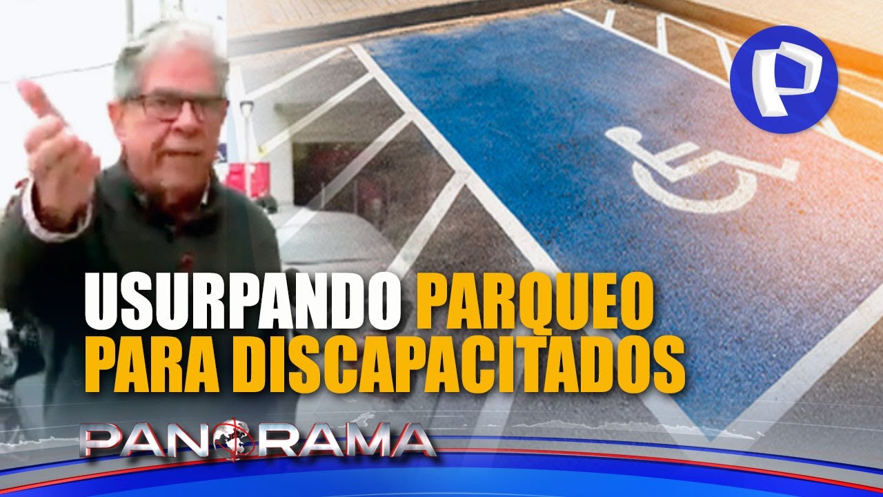 ¡Exclusivo! Estacionamientos usurpados: malos ciudadanos usando parqueo para discapacitados