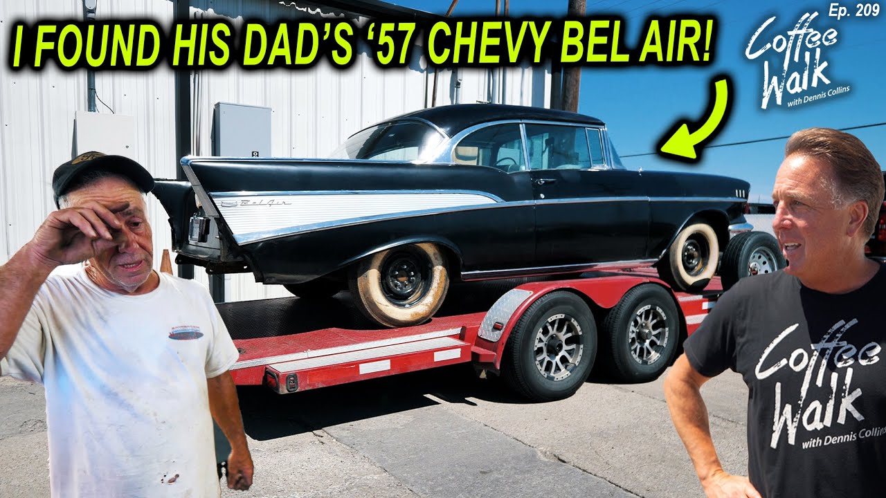 ПРОДАНО: Chevy Bel Air 1957 года Томасу Уиксу из Misfit Garage!!