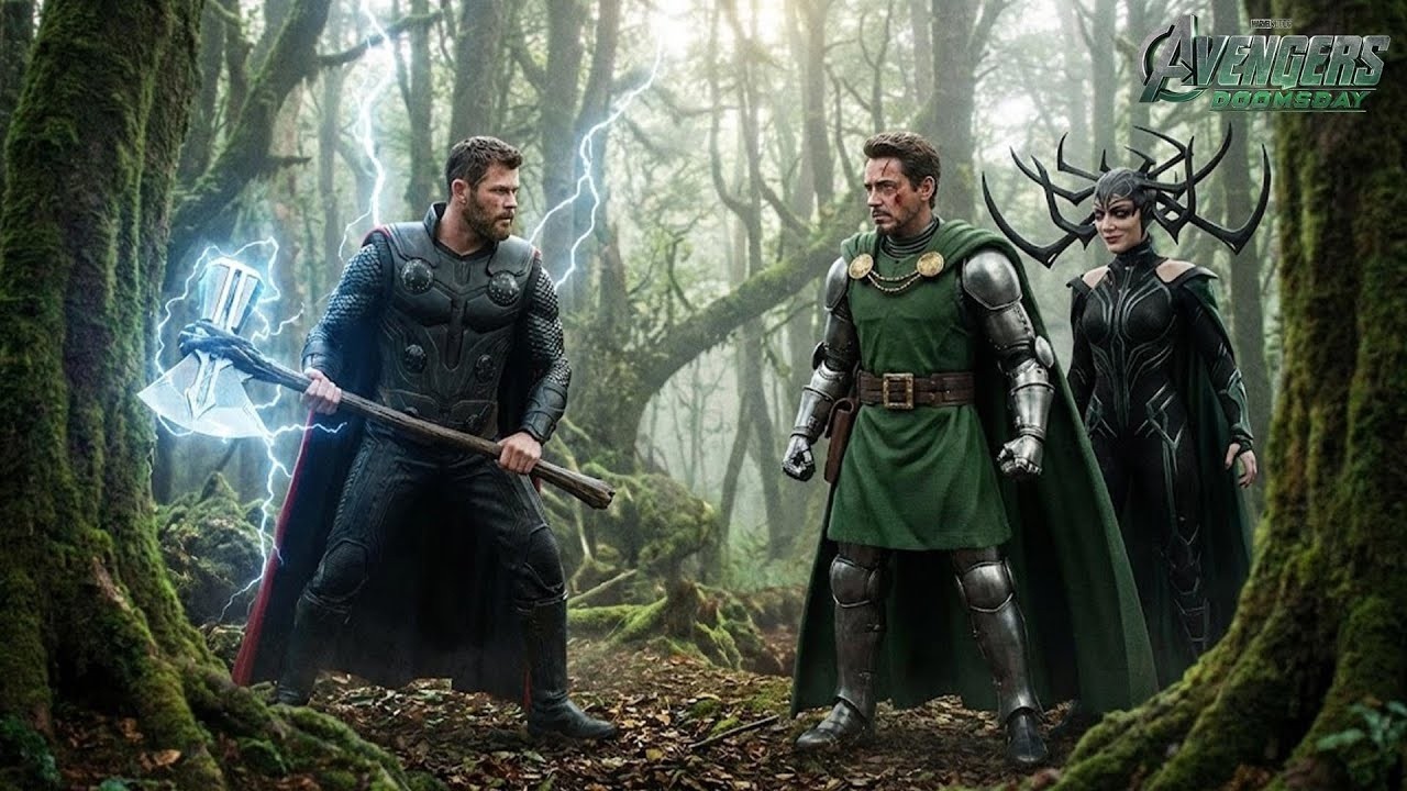 Doctor Doom Stark faces Thor's wrath after reviving Hela in Doomsday