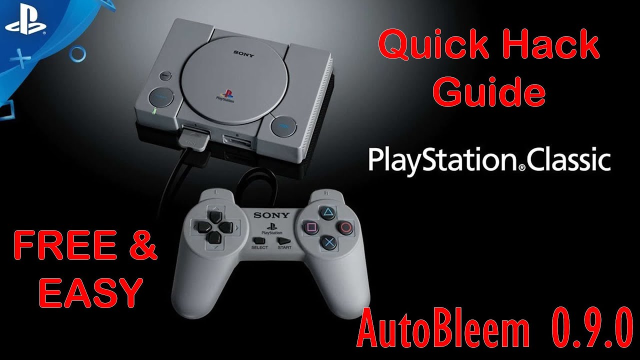 Руководство по взлому PlayStation Classic 2021 — Autobleem 0.9.0