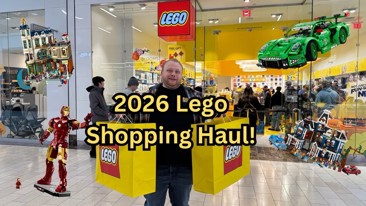 Покупки Lego в январе 2026 года! (Чуть не превысил бюджет!)