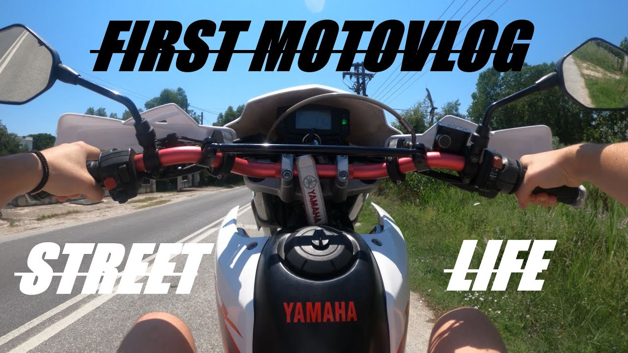 Τσάρκες στην Χαλκιδική με Xt125x| Trip | Motovlog #1