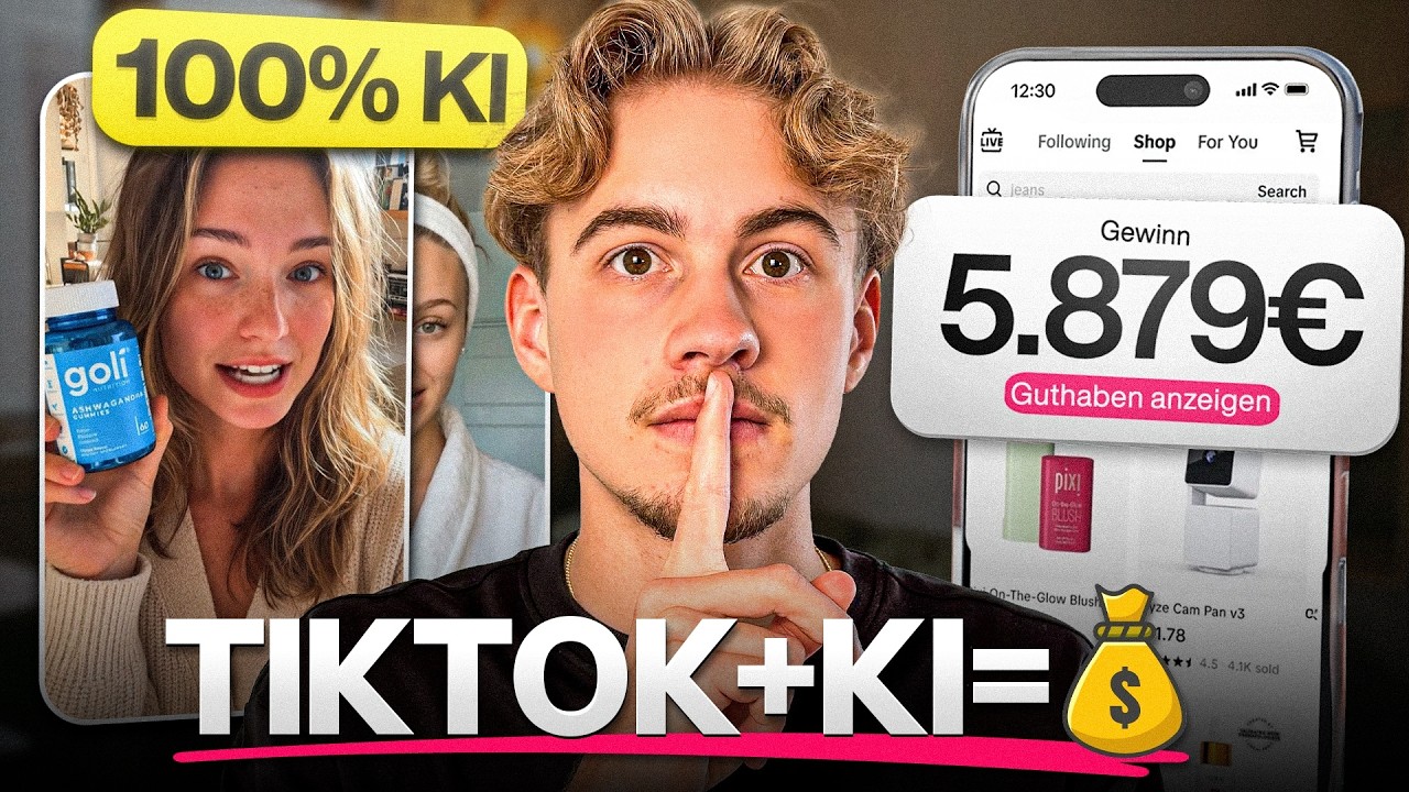 So baust du dir mit TikTok + KI ein Nebeneinkommen auf (ohne Gesicht)