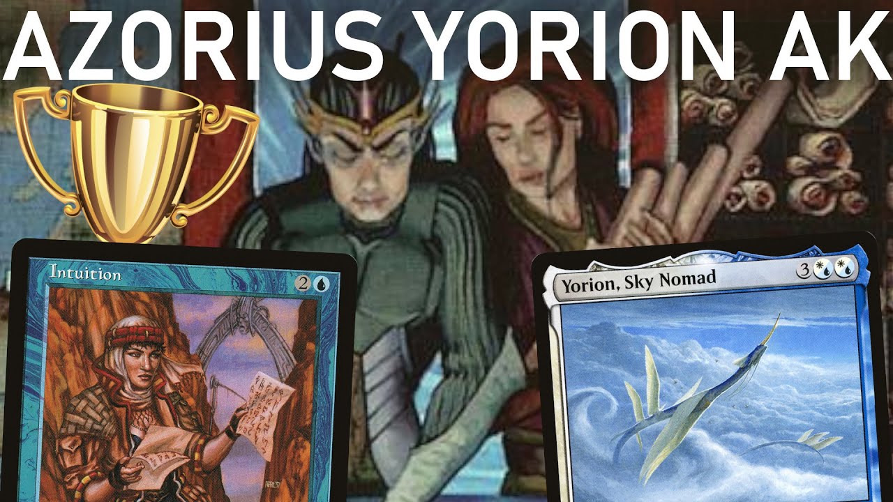 TODAY WAS A GOOD DAY! Legacy Azorius AK Yorion Control. MTG Undefeated 5-0 Trophy