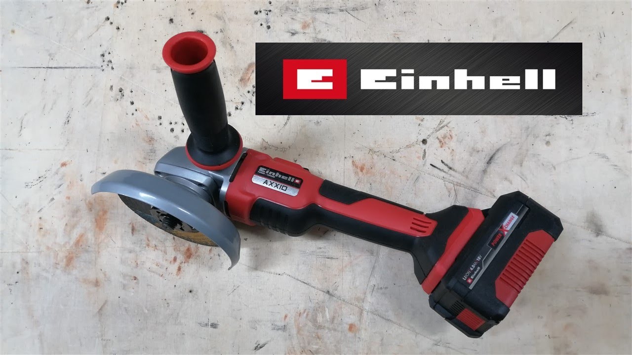 Einhell cordless angle grinder AXXIO