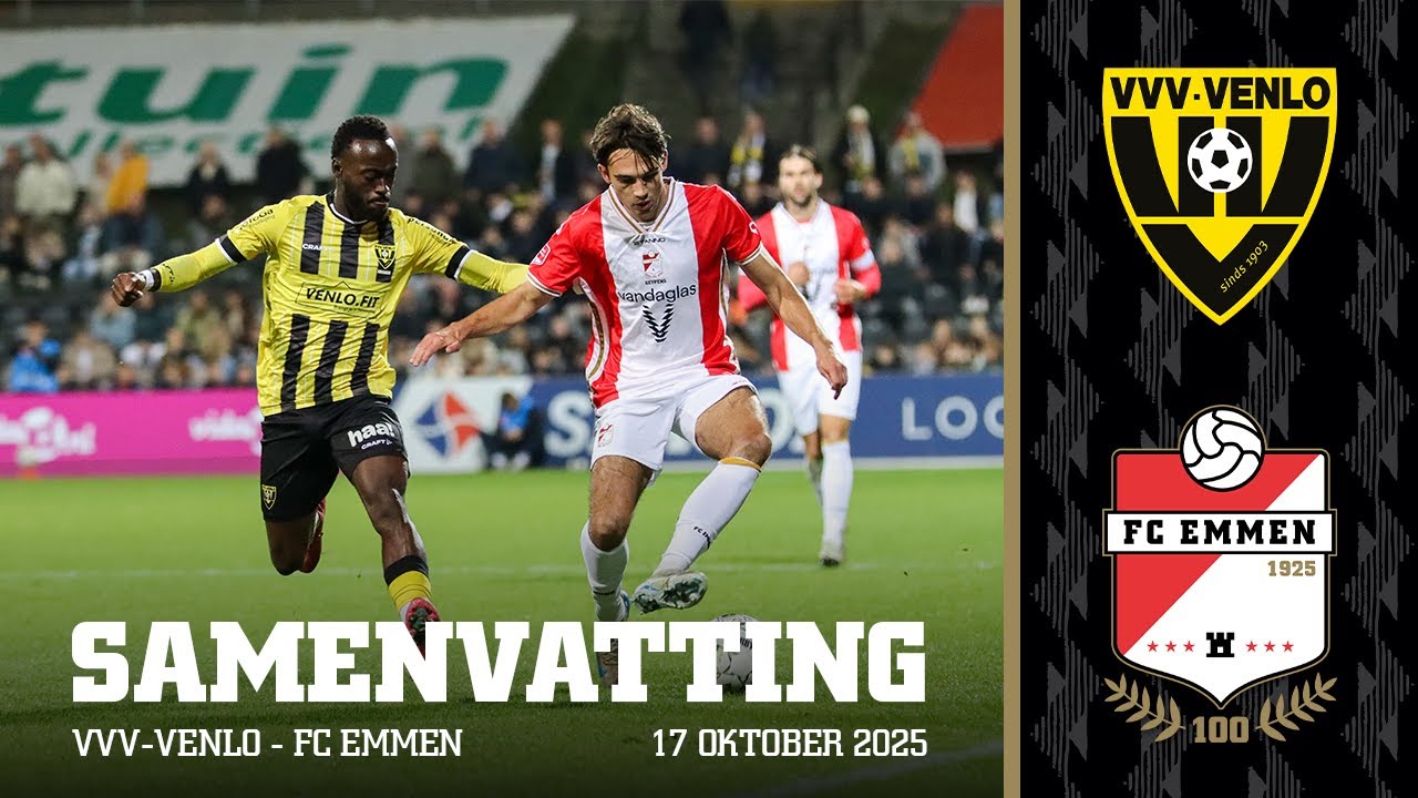 Samenvatting | VVV-Venlo - FC Emmen